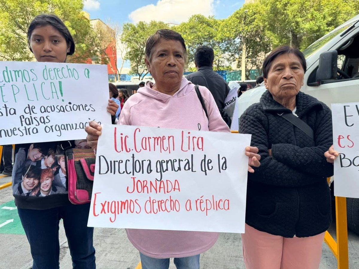 AntorchaOficial's tweet photo. En virtud de que el periódico @lajornadaonline no respeta nuestro derecho de réplica y se ha negado a publicar nuestra posición sobre las calumnias que realizó en contra de nuestra organización en el Edomex, hacemos público el documento que se entregó en sus instalaciones: https://t.co/CGD8yfadeY