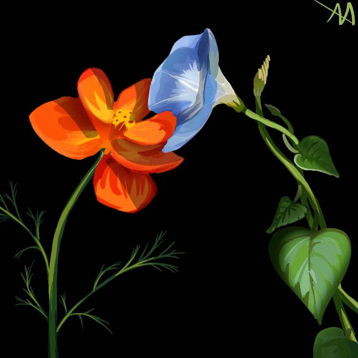 3hy_G1n's tweet photo. #YUMETOBER Day 7┇Flowers
Our birth flowers https://t.co/VgI08BOjQu