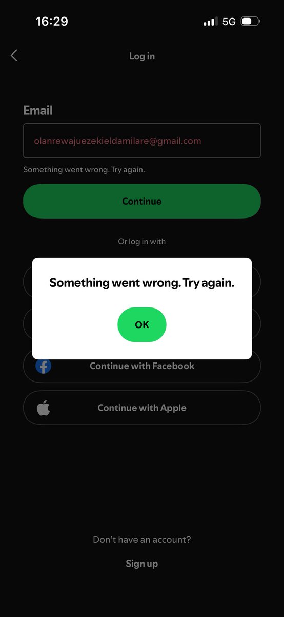 iiamdamzy's tweet photo. @Spotify i update the app just now to check if it will work better, but instead my account was logged out and I couldn’t login anymore @Spotify please what going on, you guys already remove my last money yesterday so let me enjoy my music in peace Biko!!!!! @Spotify https://t.co/cdc6JjVfCb