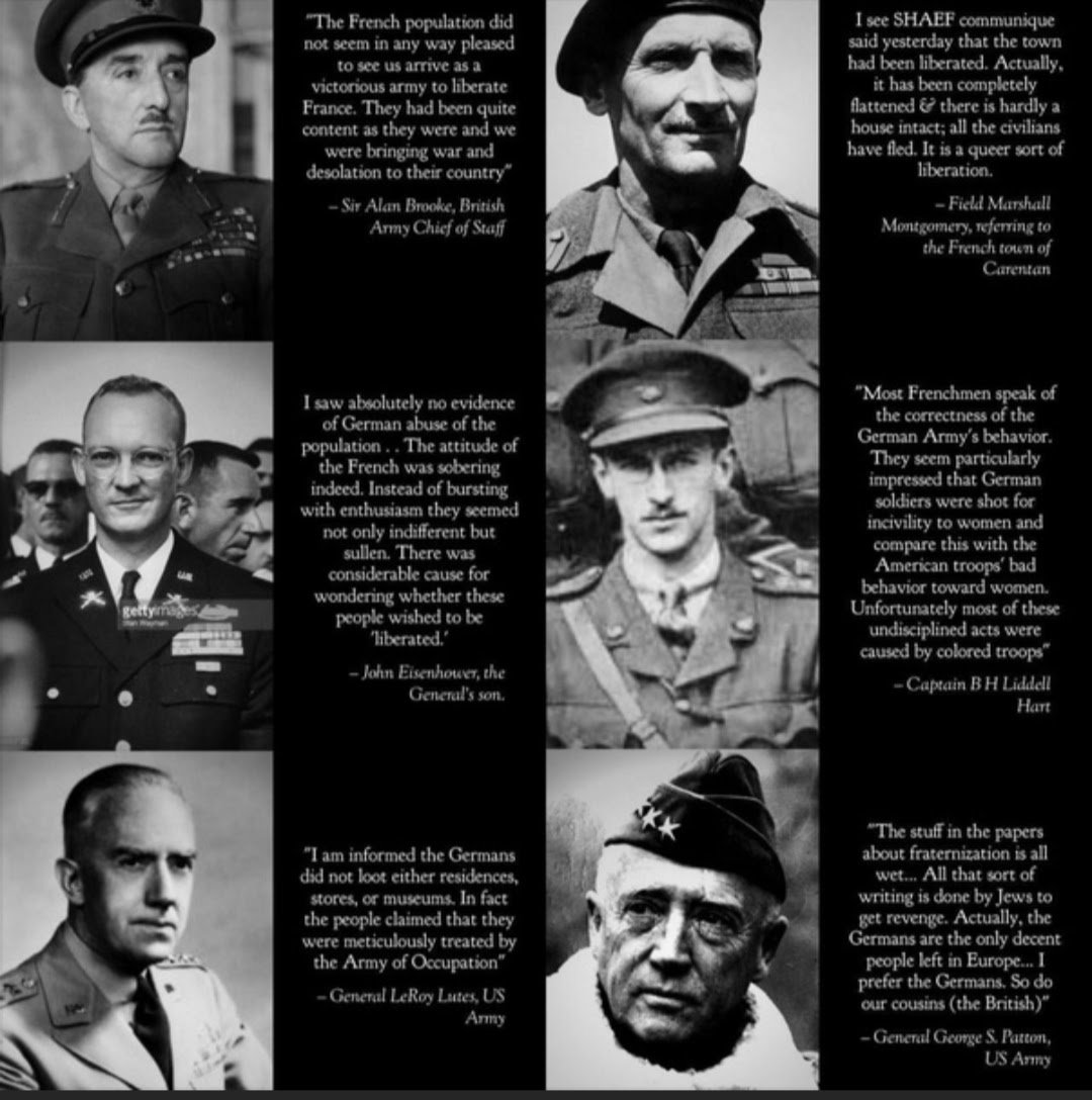 NatSocUnite's tweet photo. Telling the truth about World War Two is one of the most powerful things that we can do as Europeans.

There was no holocaust. 

Germany was attacked for removing jews from power. 

The rumours about German behaviour are completely untrue. If you doubt that watch hellstorm or read this: 

Never forget the massacres of 58,000 Germans murdered in Polish controlled Danzig and Bromberg. 

Hellstorm: https://t.co/92kevnETfQ