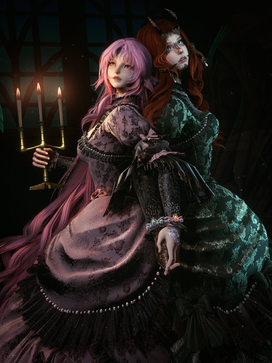 TheGildedXalea's tweet photo. Ghost hunting but make it copped @holypinkmateria  #ffxivsnaps #ffxivgpose #gpose #ffxiv https://t.co/IkiiK3MJFY