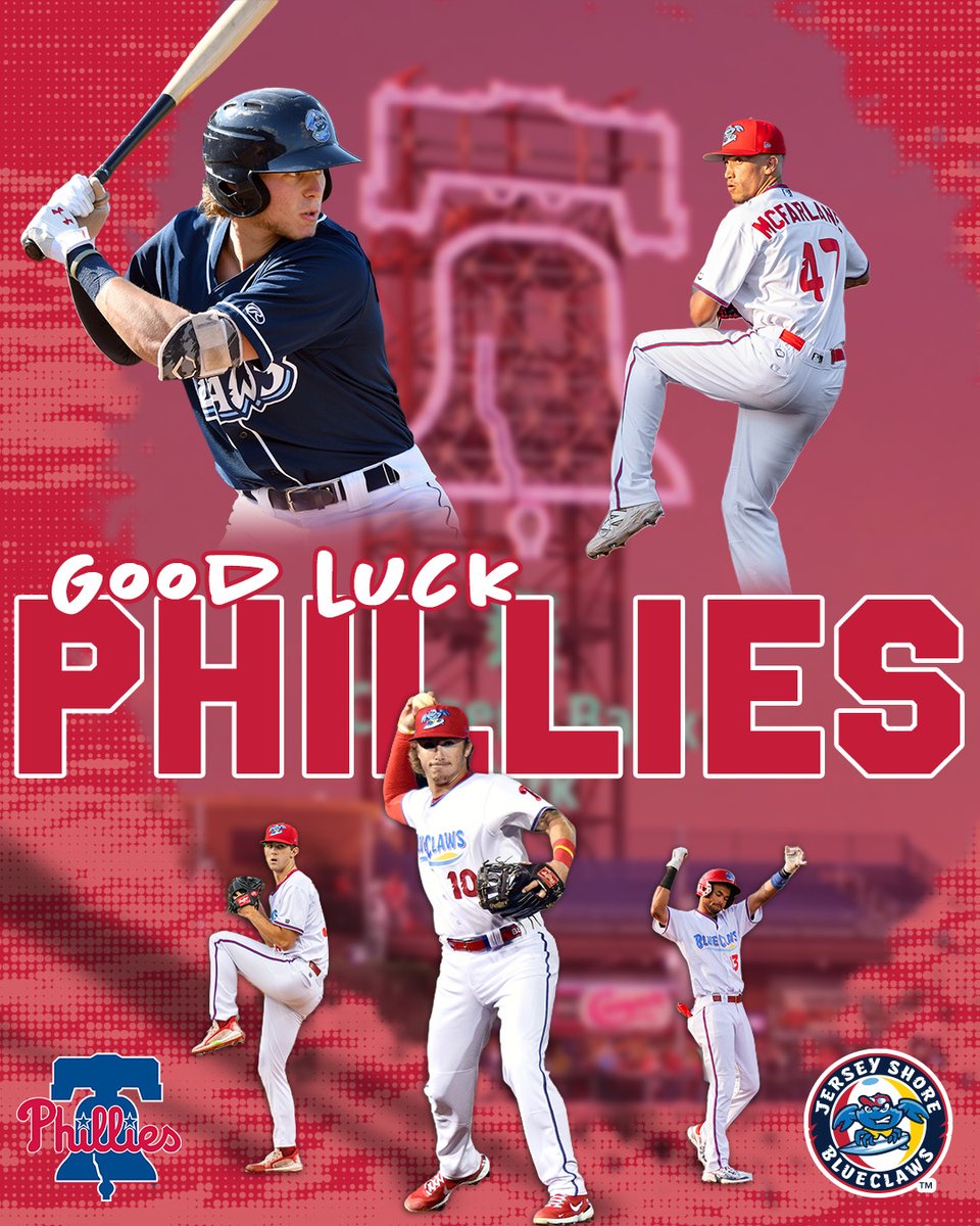 BlueClaws's tweet photo. Welcome to #RedOctober! Let's Go @phillies! 🦀⚾ https://t.co/RVCePUfMjk