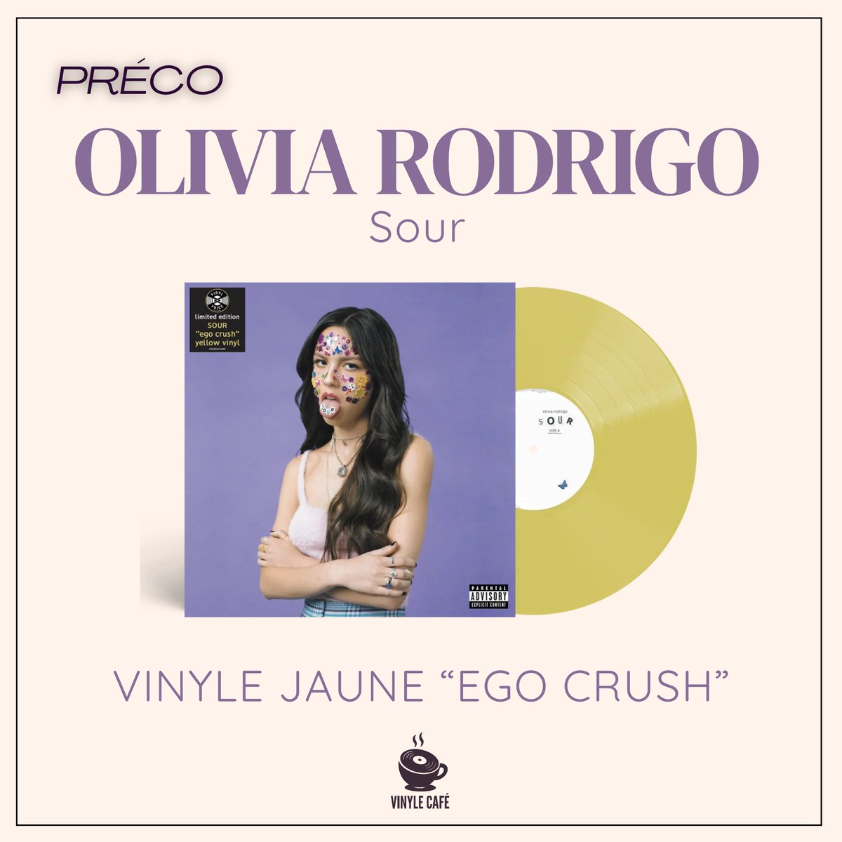 vinylecafe's tweet photo. PRECO ||
Les nouveaux variants de #Olivia Rodrigo sont sur @RoughTrade
Guts : https://t.co/6QkmLeKxmp
Sour : https://t.co/5WGTvJPjEa https://t.co/IvLCepyxfb