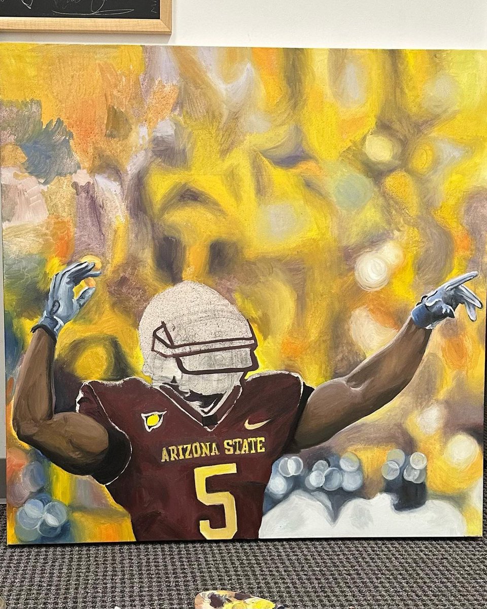 CoachHAaron47's tweet photo. Paintings that gets you noticed and offers!!!!!! https://t.co/xeCr9CSGOV