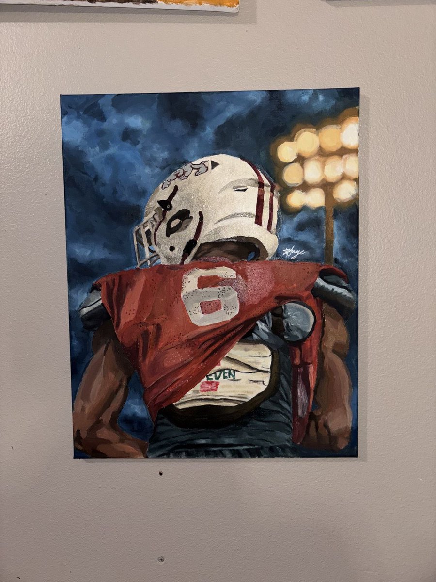 CoachHAaron47's tweet photo. Paintings that gets you noticed and offers!!!!!! https://t.co/xeCr9CSGOV