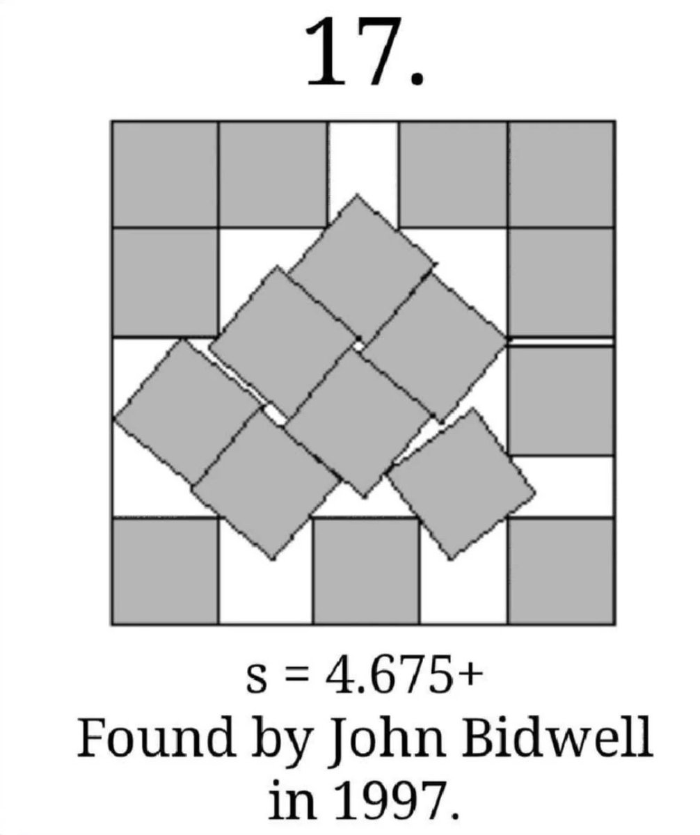 SumPlusWord's tweet photo. .@RobTopGames please make the most efficient way to pack 17 equally sized squares into a larger square an official cube in game 🥺 https://t.co/SwtqCG8muk