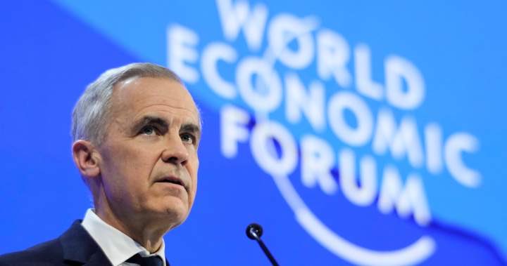 RealChange__'s tweet photo. #BREAKING: Argentina president Javier Milei calls Mark Carney part of a  Bureaucracy of "Parasites" Javier Milei stated that the United Nations exists mainly to support a "caste of fatally arrogant parasites masquerading as well-intentioned bureaucrats".

@JMilei @MarkCarney_Ego https://t.co/Z8wskiHiFA