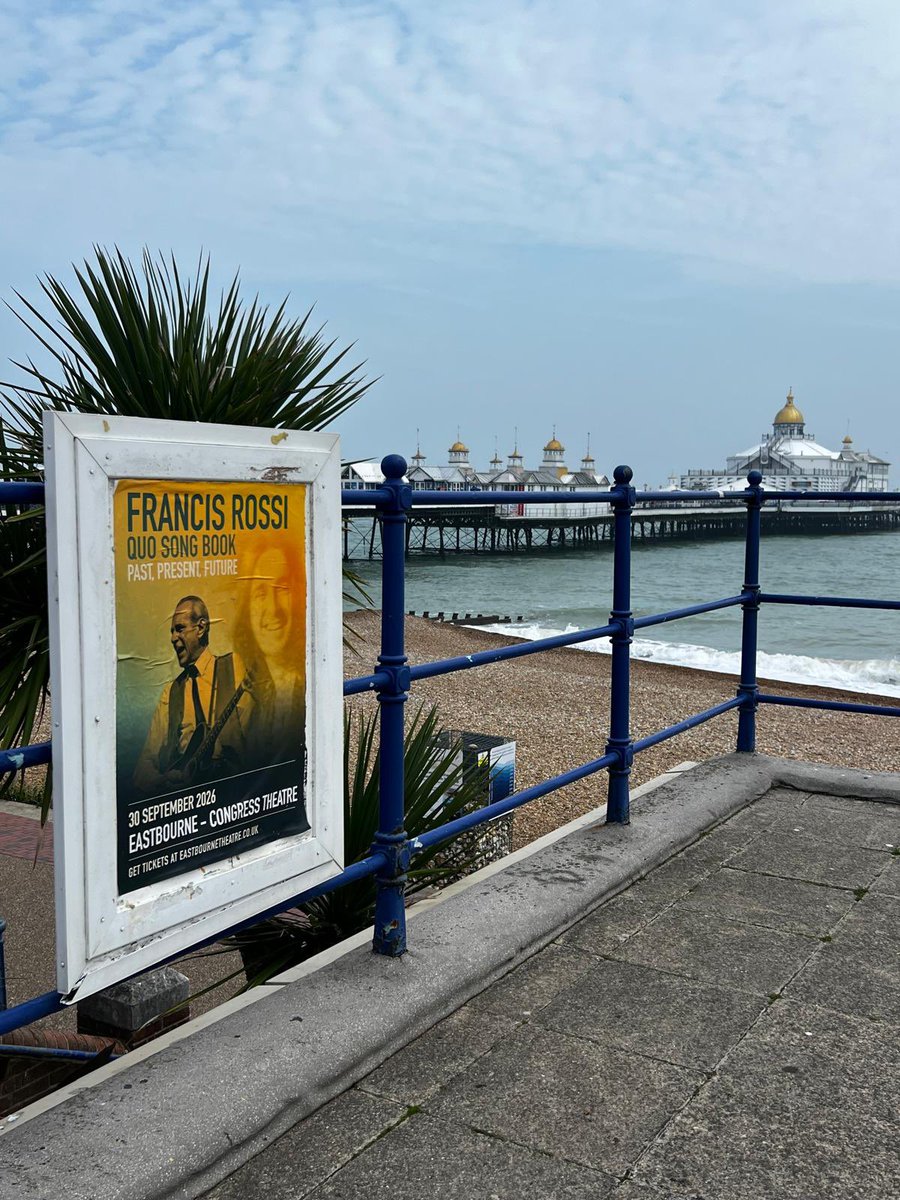 frossiofficial's tweet photo. We are looking forward to welcoming you to the Congress Theatre, Eastbourne tomorrow. 

Who’s joining us?

Tickets for all UK and Danish shows: https://t.co/JKkcpCLogL

#FrancisRossi #StatusQuo #Eastbourne #AndyBrookSonic https://t.co/Lz5MCJ9f0z