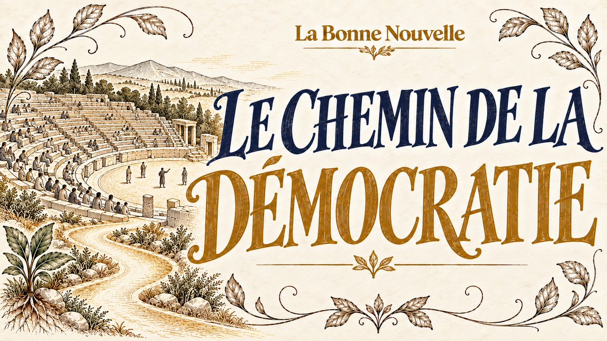 akina_schira's tweet photo. 🏛 La démocratie ne se demande pas, elle se construit 👥 Benoît, Lætitia et Vincent

On nous dit que le peuple est souverain. Pourtant, une fois les élections passées, quel pouvoir gardons-nous sur les lois, les décisions et les règles du jeu politique ?

Nous posons alors une question qui dérange : si ceux qui exercent le pouvoir peuvent aussi en écrire les règles, comment le peuple pourrait-il réellement les contrôler ?

Demain, mercredi 30 septembre à 20h30, je recevrai Benoît, Lætitia et Vincent sur La Bonne Nouvelle. Nous partirons de cette absence de souveraineté populaire pour chercher, ensemble, comment nous mettre en mouvement.

Quel objectif démocratique voulons-nous atteindre ? Quelle place pour le RIC, le pouvoir constituant et la décision citoyenne ? Et surtout, quelle transition active pouvons-nous engager dès maintenant, sans attendre qu’on nous donne la permission de participer ?

Une émission pour regarder le problème en face et ouvrir des chemins d’action. Vos questions et vos idées seront les bienvenues dans le direct. 💬

📺 Rendez-vous mercredi 30 septembre à 20h30 sur La Bonne Nouvelle !
👉 Voir le Direct : https://t.co/yN7K8uTEQR