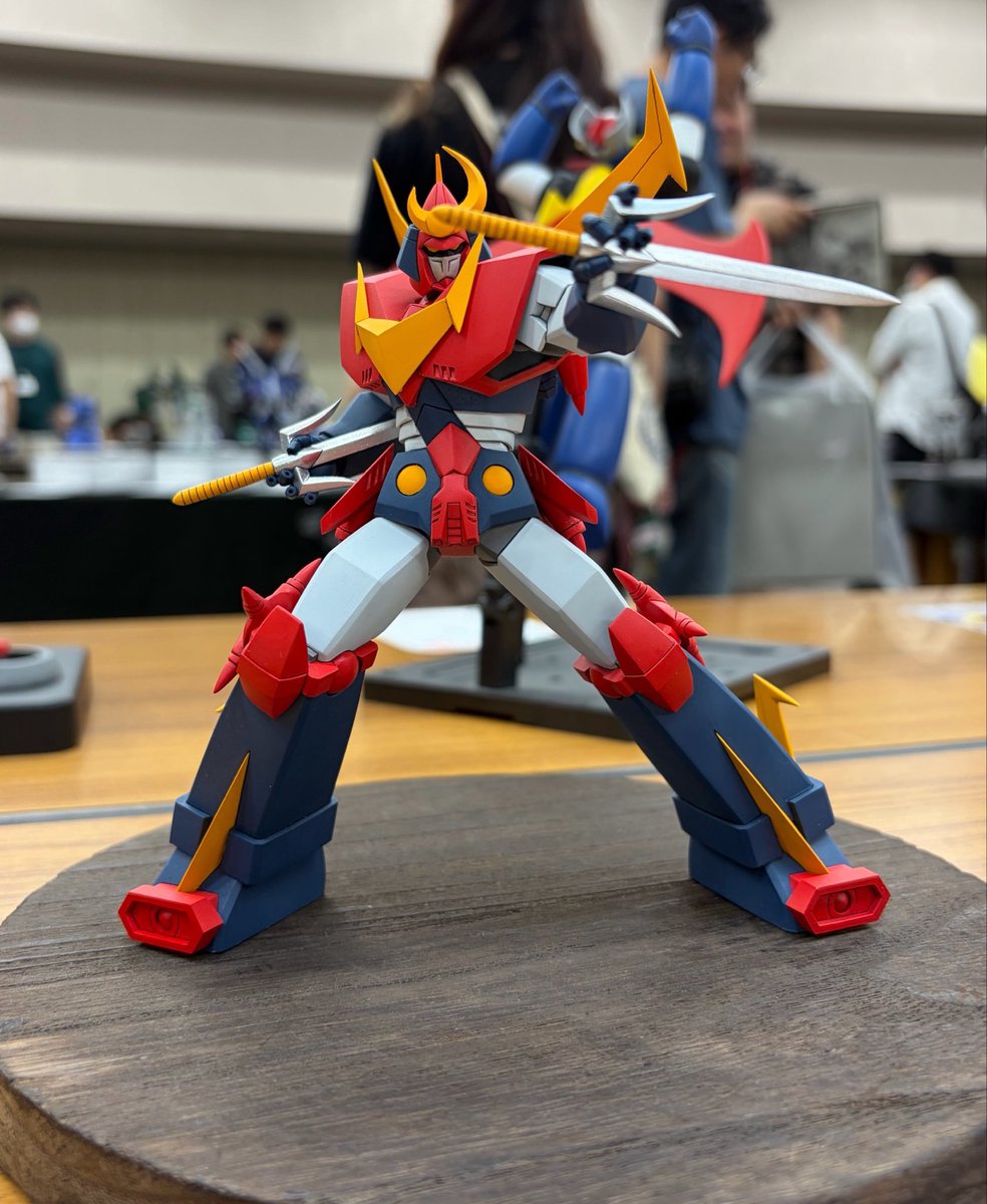 coto1or8's tweet photo. #今月作ったプラモ晒そうぜ 

ザンボット3 
ガレージキットになります
RRM展示会にて特別賞🏆
スパロボ賞を頂きました✨✨ https://t.co/dc9ym7Stbi