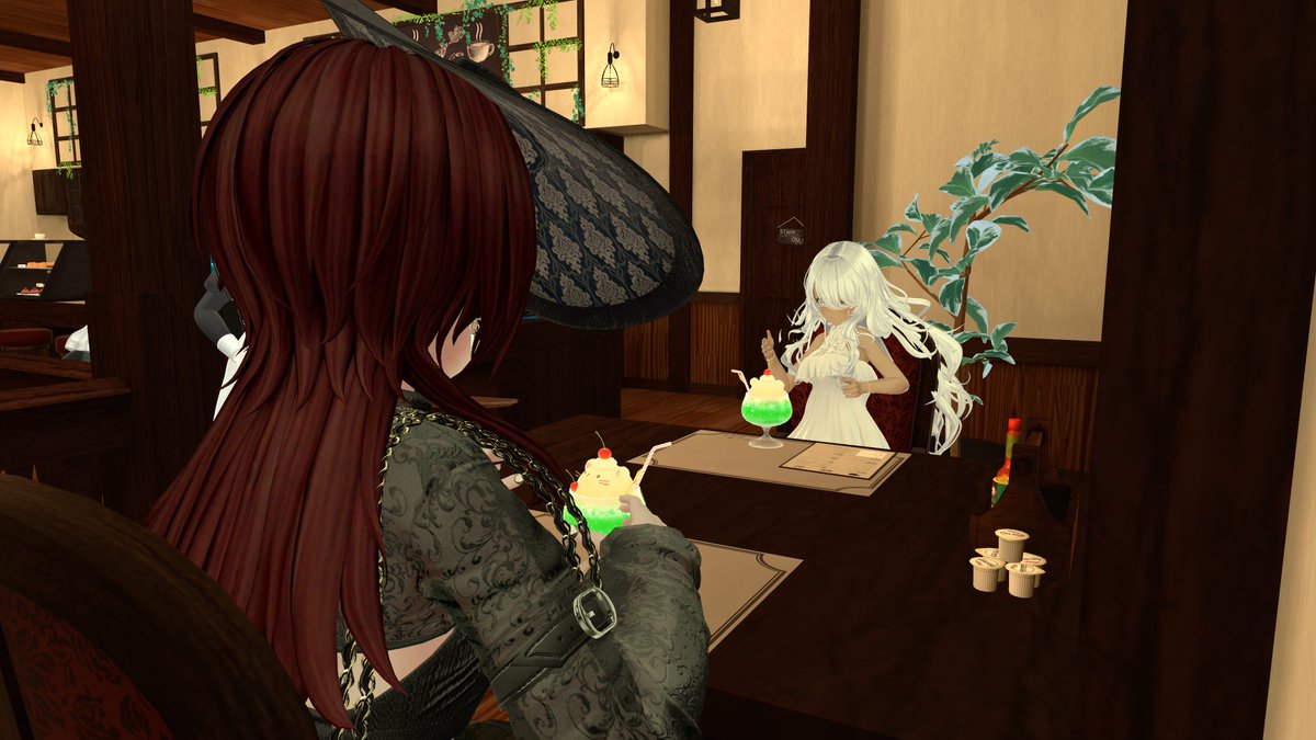 VR_Arihata52's tweet photo. 今日はまったりとフレンドさんと #ゆるっとハウス でおしゃべりして過ごしました。
最近ちょっぴり疲れ気味だったので心癒されました
こういう日もいいね！！

ぶりとばさん可愛い https://t.co/S2Lu0sPs0b