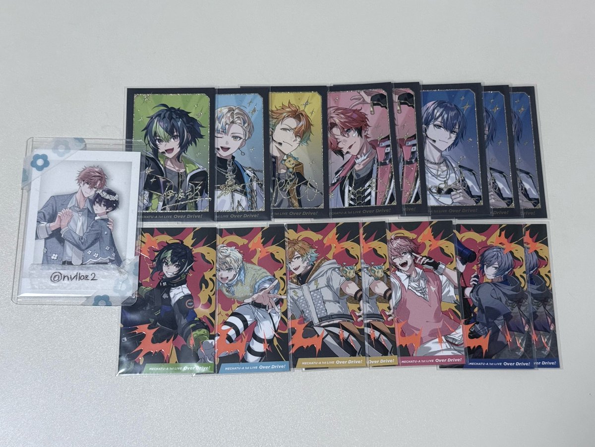 nvlloz2's tweet photo. 【譲渡/交換】にじさんじ MECHATU-A めちゃつえー 1st LIVE Over Drive! ランダムカード  Oriens Dytica

譲｜画像

求｜画像2枚目1️⃣、2⃣
↪︎2⃣は友人分の為1~2枚(1️⃣含めたお取引のみ)

□都内手渡し>郵送
→直近は10/4 東京ビックサイト、他日時要相談
□まとめて優先

お気軽にお声掛けください https://t.co/uGbJadwo2A