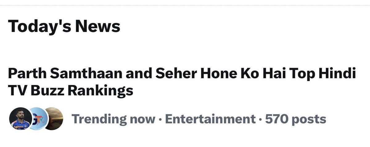 ParthianIndu's tweet photo. #ParthSamthaan
#SeherHoneKoHai
#MaHer 
Trending 🥰 https://t.co/UEsO2DAs3q