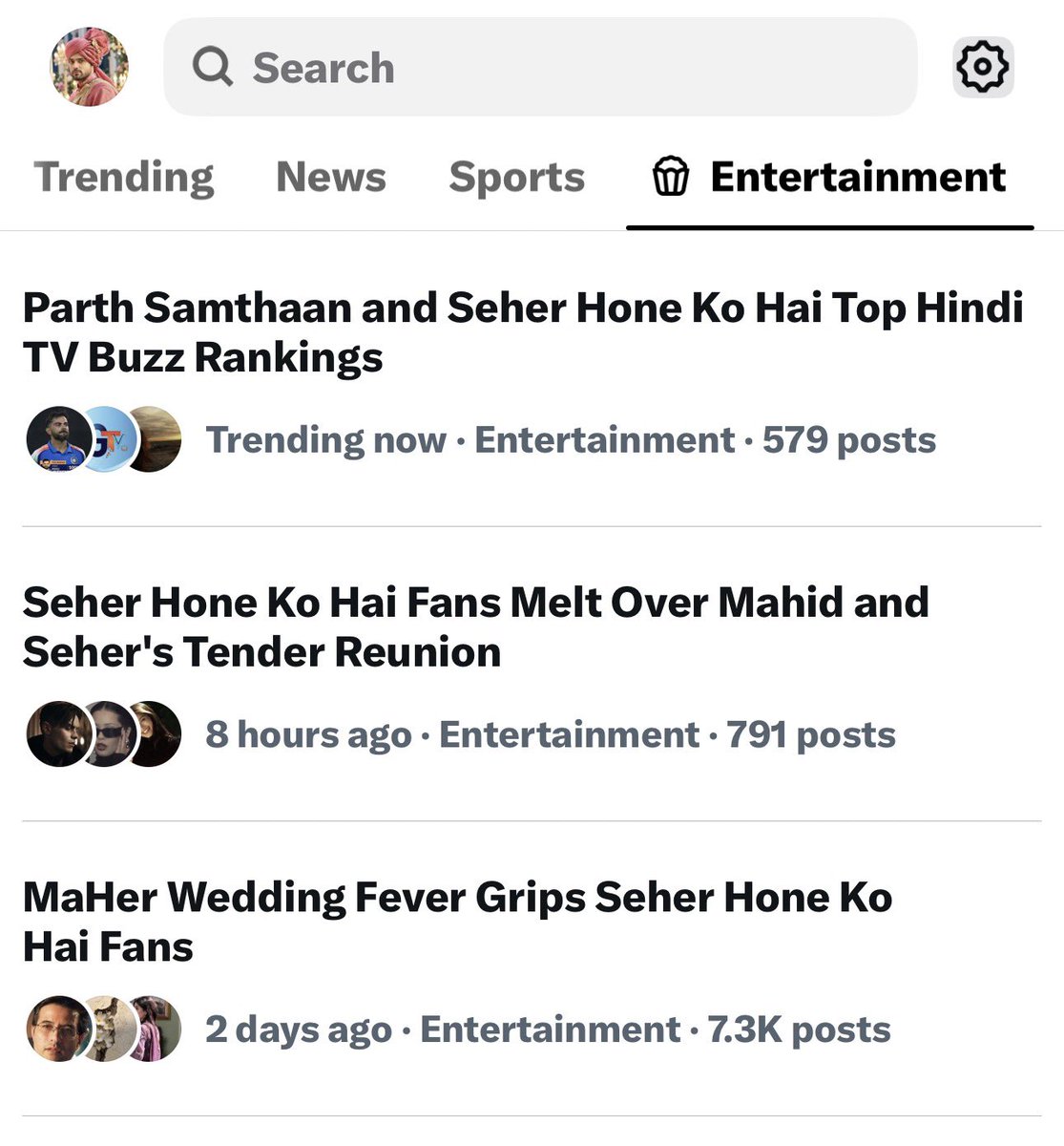 ParthianIndu's tweet photo. #ParthSamthaan
#SeherHoneKoHai
#MaHer 
Trending 🥰 https://t.co/UEsO2DAs3q