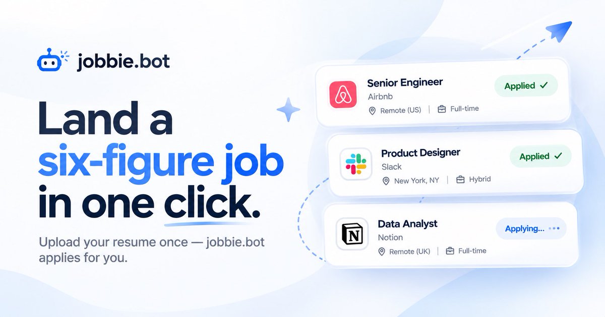 dndharsh0's tweet photo. @i7solar @usejobbie here’s a better OG-image, aorry man that one just looks ai generated.

follow back? https://t.co/SNrX0ma14g
