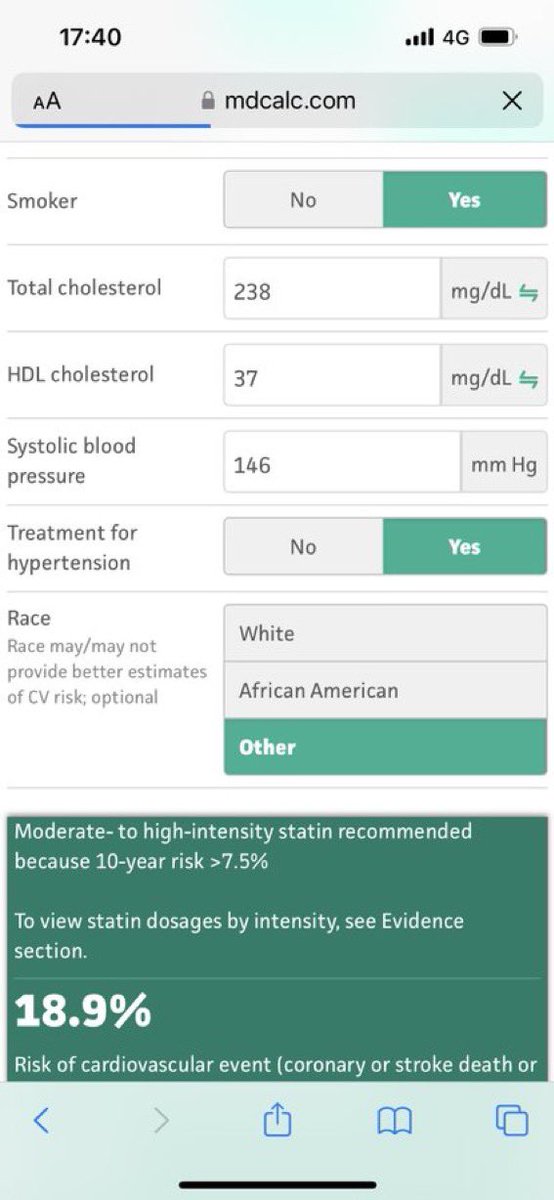 drkrvcvijay's tweet photo. 1) sugar , BP , Cholestrol உள்ளவர்கள் “MODIFIED ASCVD RISK CALCULATOR”  ( Googleலில் calculate செய்யலாம்)
இது இருதய attackவர வாய்ப்பிருக்கா இல்லையா என்பதை ஒரு % மூலமாக சொல்லும்!
2)HsCRP, Lipoprotein a, ApolipoB போன்ற testகள் கட்டாயமாக எடுக்க வேண்டும்… இது abnormal https://t.co/isRAMLN3BJ
