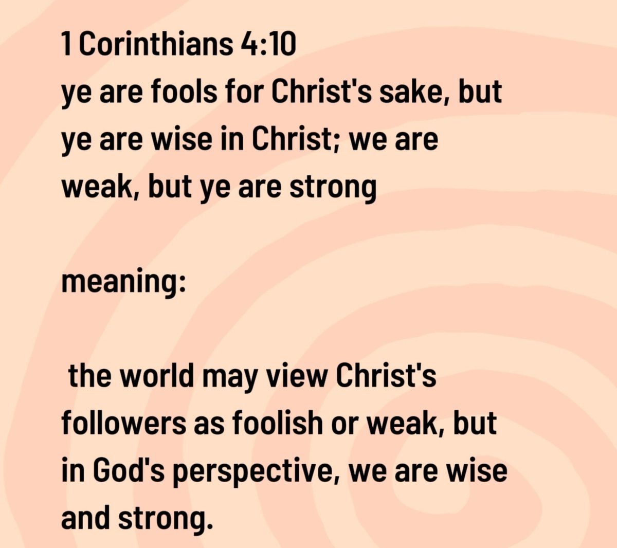 BlessedGirl001's tweet photo. Nigerians: You Christians are fools and dumb!!

Me: Thank you. 1st Corinthians 4:10 https://t.co/irnZCF5YJZ