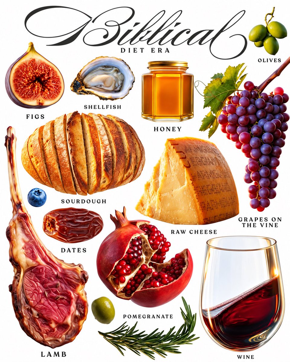 MagnusVigso's tweet photo. The biblical diet: https://t.co/uAfjo7X7Pc