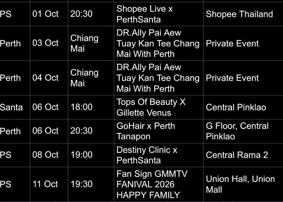 __aifei's tweet photo. Only 1st half of Oct and they are already this busy. They need to shoot Heartbound too. Santa got Jasper concert as well. Perth have new song to be released too. They barely resting

Can we be kinder to them? They are working their asses off for us - to make us happy. My heart💔 https://t.co/wtNbR8mBr1