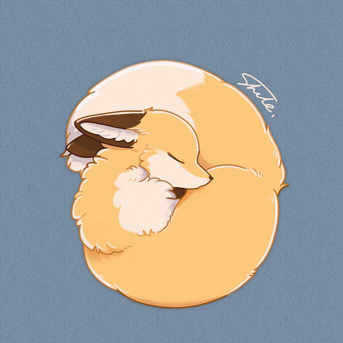 popfox_studio's tweet photo. 狐寝 https://t.co/C0aRMXnyW4