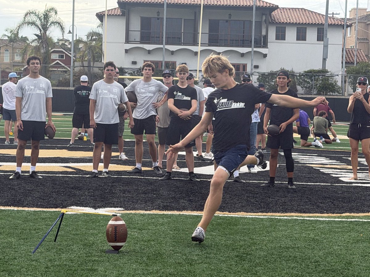 Chris_Sailer's tweet photo. Enjoy 100+ pictures from the 2026 Chris Sailer Kicking San Diego Fall Camp now on the CSK Facebook Pages. Another fantastic day in Southern CA… so much talent on hand. See you all at Vegas 49 (January 16-17, 2027)! https://t.co/DatJz1q0lx