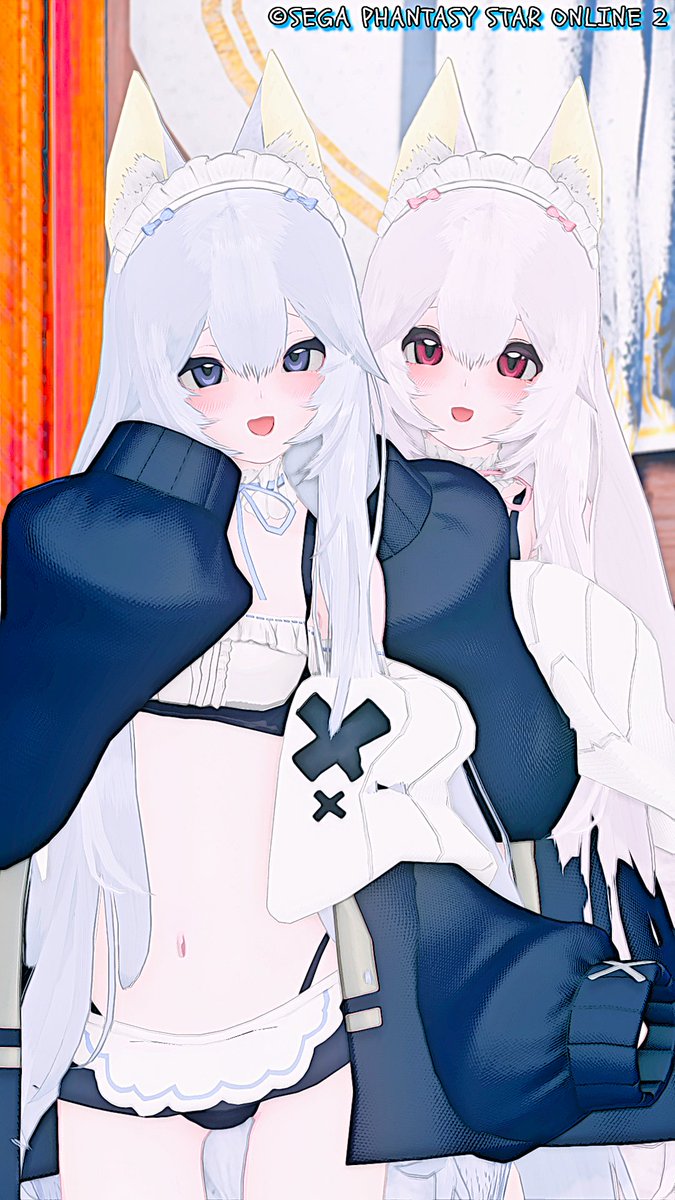 oymd33_ty3's tweet photo. アニマCBツインズ
#PSO2NGS_SS 
#メンテの日なのでssを貼る https://t.co/hV10Du6jIW