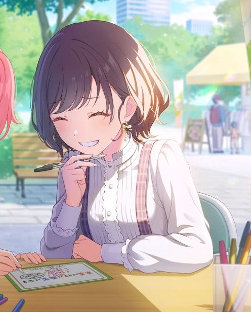 yurilovwr's tweet photo. guys i cant do this ena is so cute i have such bad cuteness aggression rn 😭😭 i love how ena is the only one who makes me feel like this i cant stop awwing she is so cute my oshi i love you https://t.co/IaO5m9R8WX