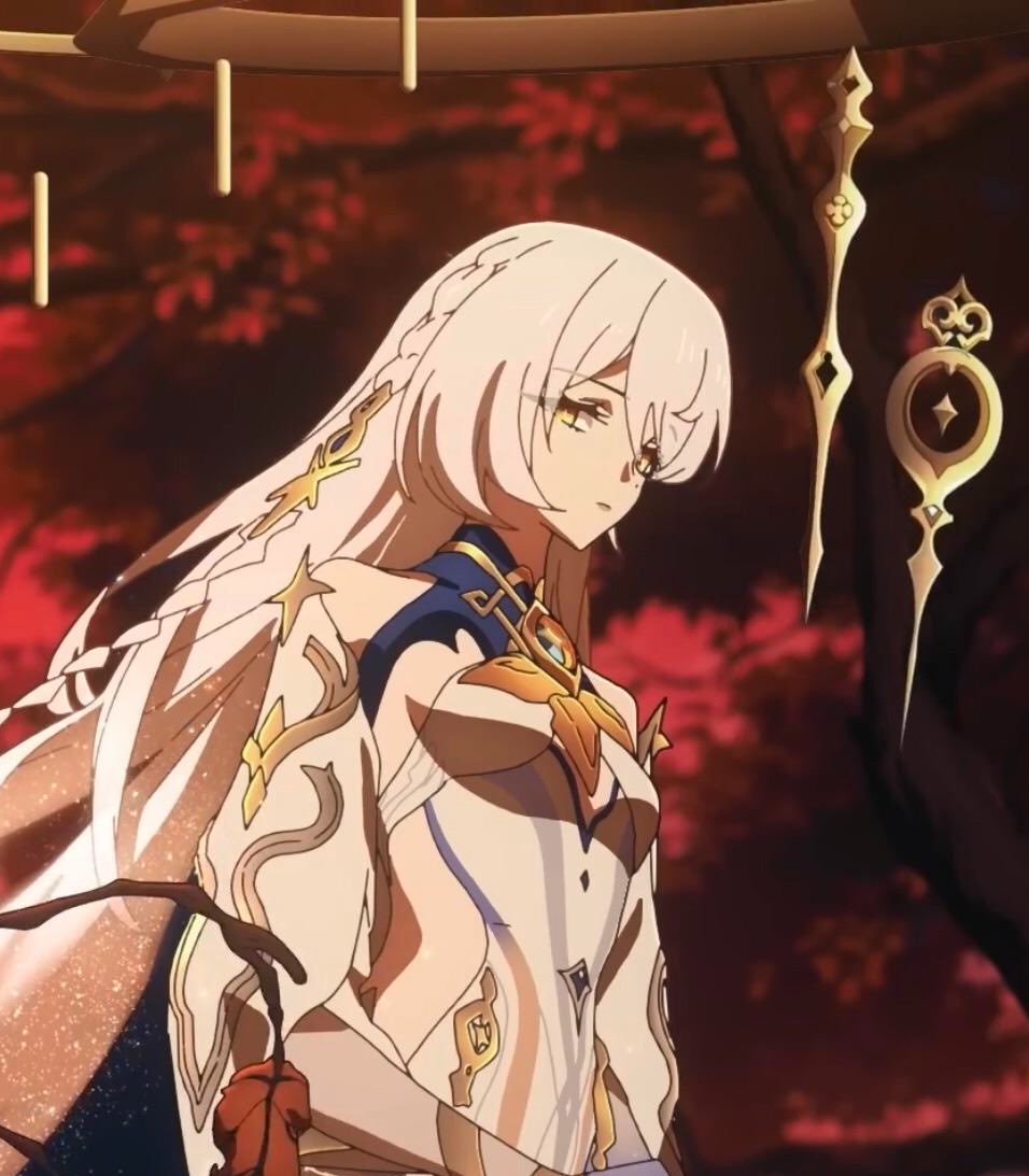 skirkheels's tweet photo. just realised a reason why istaroth always looks so dim and emotionless is beacause she already knows everything that is going to happen in the world… from her sisters dying to the world dying… so shes already mourned what is still to come… cries https://t.co/eK7v6dJZ30