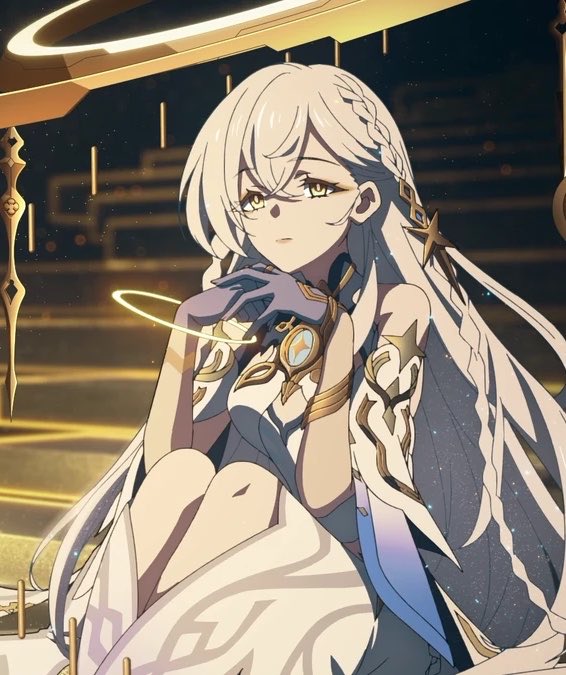 skirkheels's tweet photo. just realised a reason why istaroth always looks so dim and emotionless is beacause she already knows everything that is going to happen in the world… from her sisters dying to the world dying… so shes already mourned what is still to come… cries https://t.co/eK7v6dJZ30