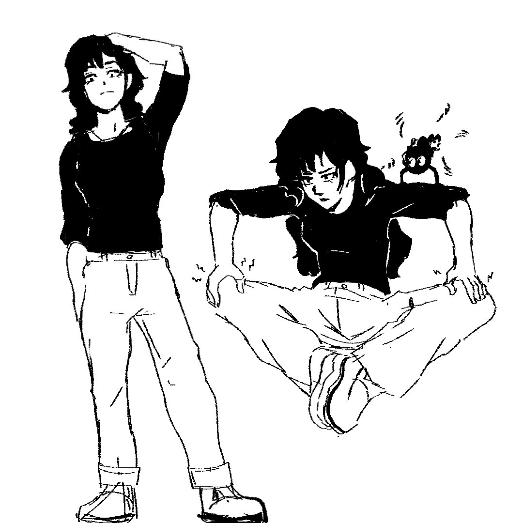 CoffeeBrew4rt's tweet photo. I'm Working on a new webcomic. since I can't start any of my other ideas because they're taking a lot of time to develop.

I decided to work on a more character-driven story that's relatively much shorter than the other ones.

 #webtoon #webtooncanvas https://t.co/xqMcDFdyad
