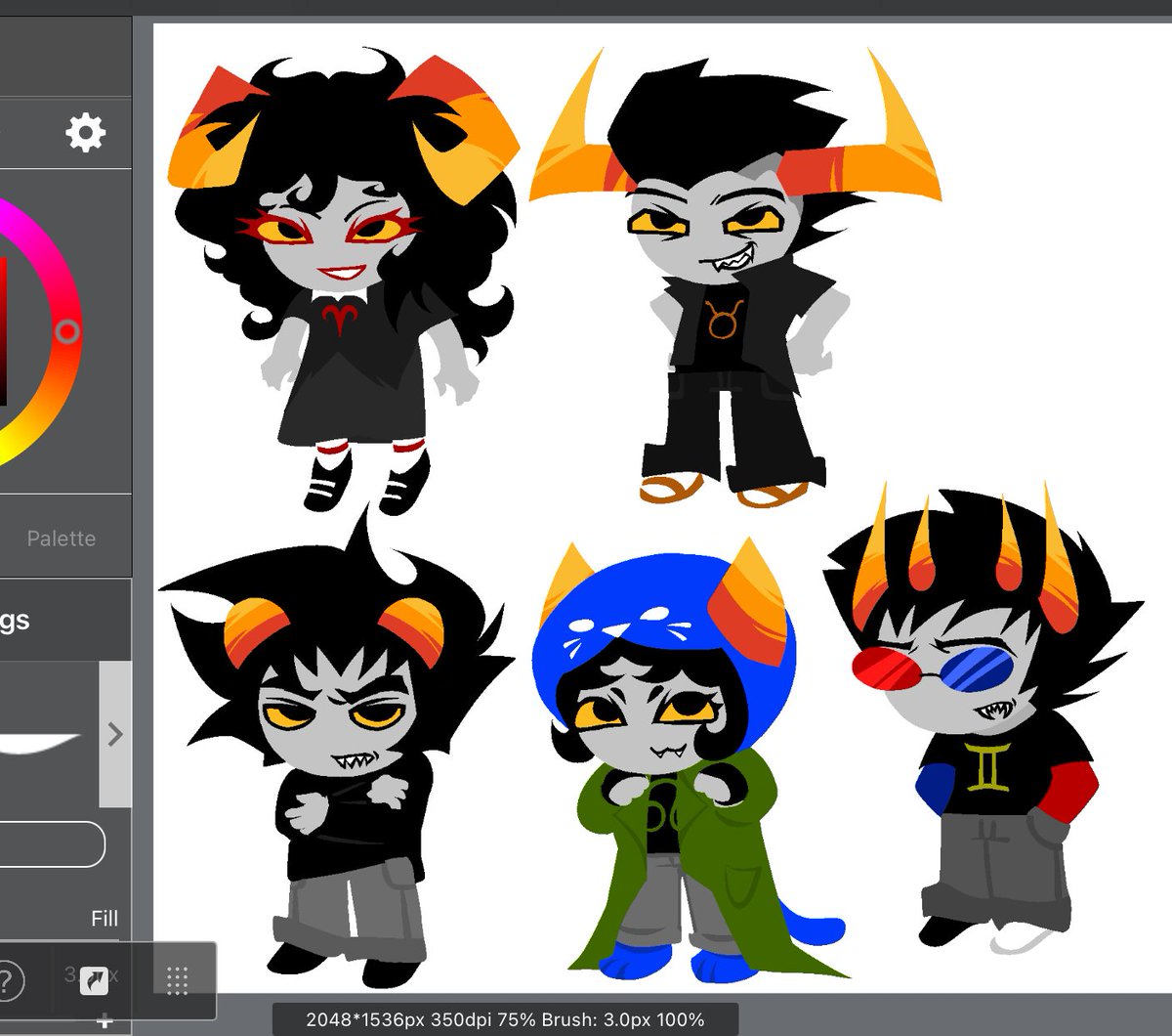 cotarrdsolution's tweet photo. hello little lowbloods! #homestuck https://t.co/RzxIAR1rX8