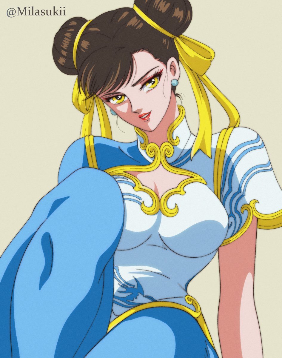 Milasukii's tweet photo. Ilustración de Chun-Li. Espero les guste, recuerda que tengo comisiones abiertas.
#chunli #streetfighter #ストリートファイター #チュンリー #春麗 #聖闘士星矢 https://t.co/dUBtHf8FzH