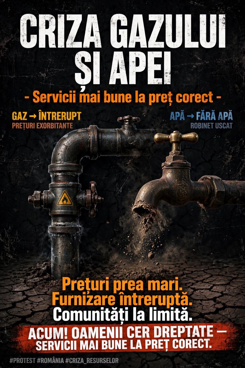 MariaVictor33's tweet photo. ```
Fără gaz, fără curent, fără apă... dar facturile vin mereu! Așa trăim în Moldova. Prea mult!

#CrizaEnergiei #Moldova
``` https://t.co/42YuQRZSRB
