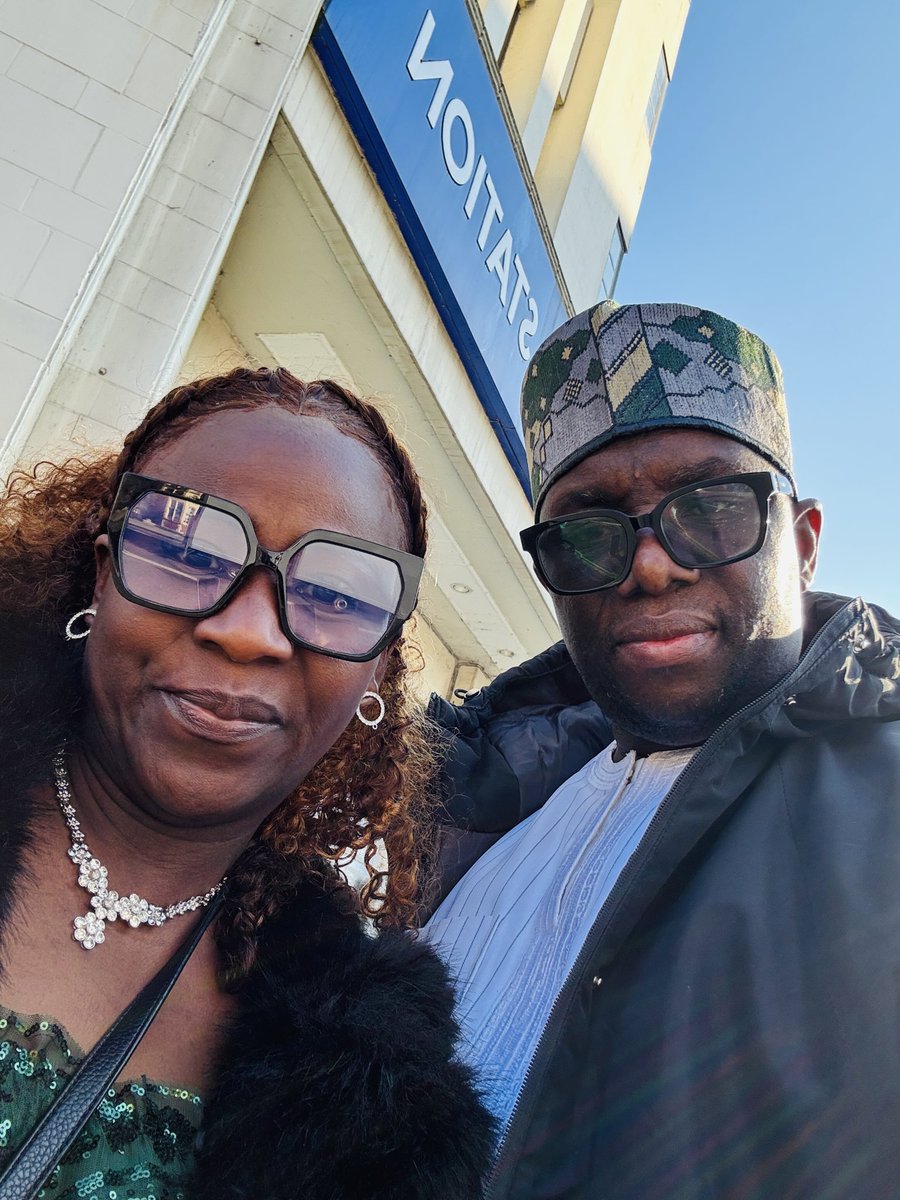3triumphant's tweet photo. @Pamilerin My wife and I

Nigeria
England
Albania https://t.co/24hC2F4Tle