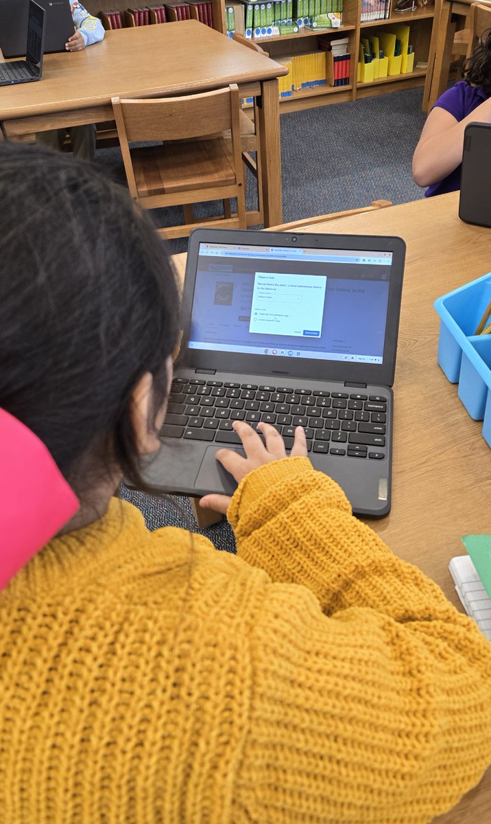 TheTigerLibrary's tweet photo. We learned how to search for e-books using @Sorareadingapp !  The students were very excited at the variety of books available to read now! 
@DISD_Libraries @RobertsDISD https://t.co/2TYWatGTDk
