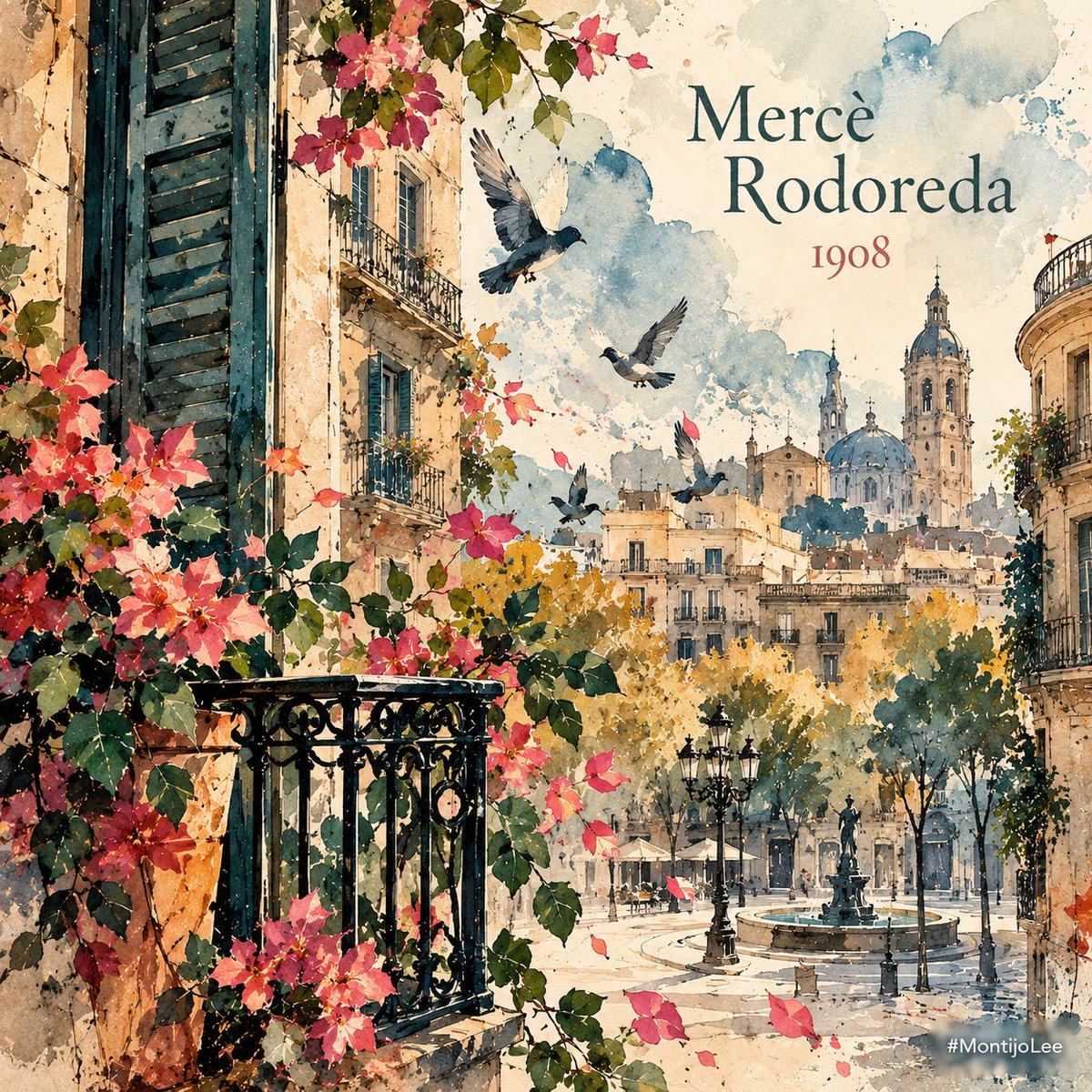 BiblioMontijo's tweet photo. 🌿El 10 de octubre de 1908 nacía Mercè Rodoreda, una de las grandes voces de la literatura catalana
La plaça del Diamant, Mirall trencat o La mort i la primavera forman parte de una obra marcada por la memoria, la identidad, la guerra y el exilio
#MontijoLee #EfeméridesLiterarias https://t.co/CUek8ynLRf