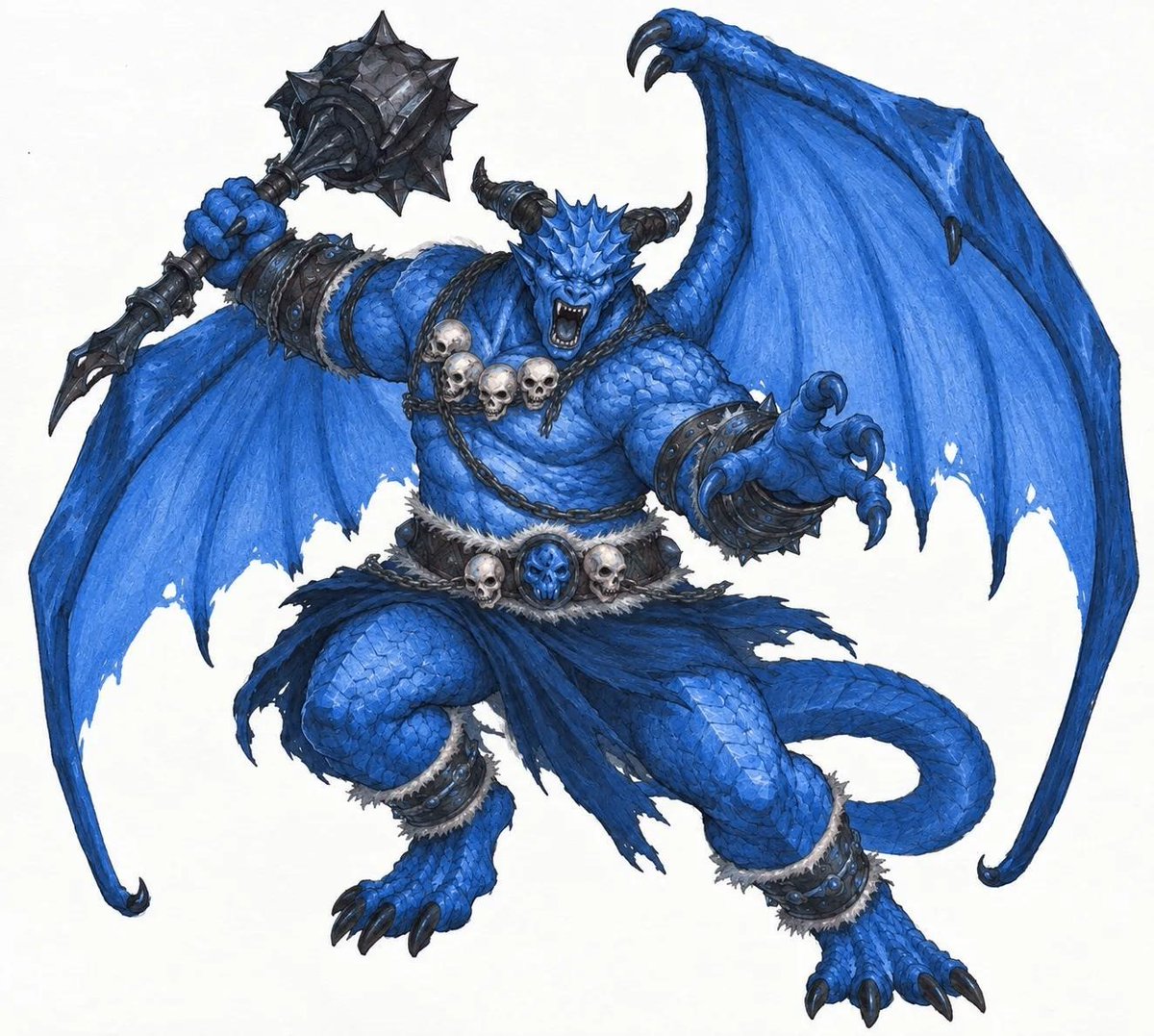 LunezeeCore's tweet photo. ⚔️ A fierce blue dragon warrior ready for battle! Powerful wings, deadly strength, and a fearless spirit make this warrior truly formidable! 
#Art #DigitalArt #CharacterArt #OCArt #ArtistOnX #ArtCommission #CommissionOpen https://t.co/F5p3ZVbRUn