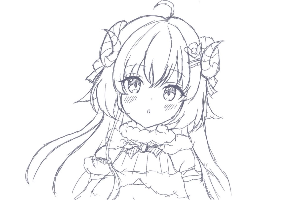 reru_maa's tweet photo. らくがきわため🐑

#つのまきあーと https://t.co/7axS0Hbdz8