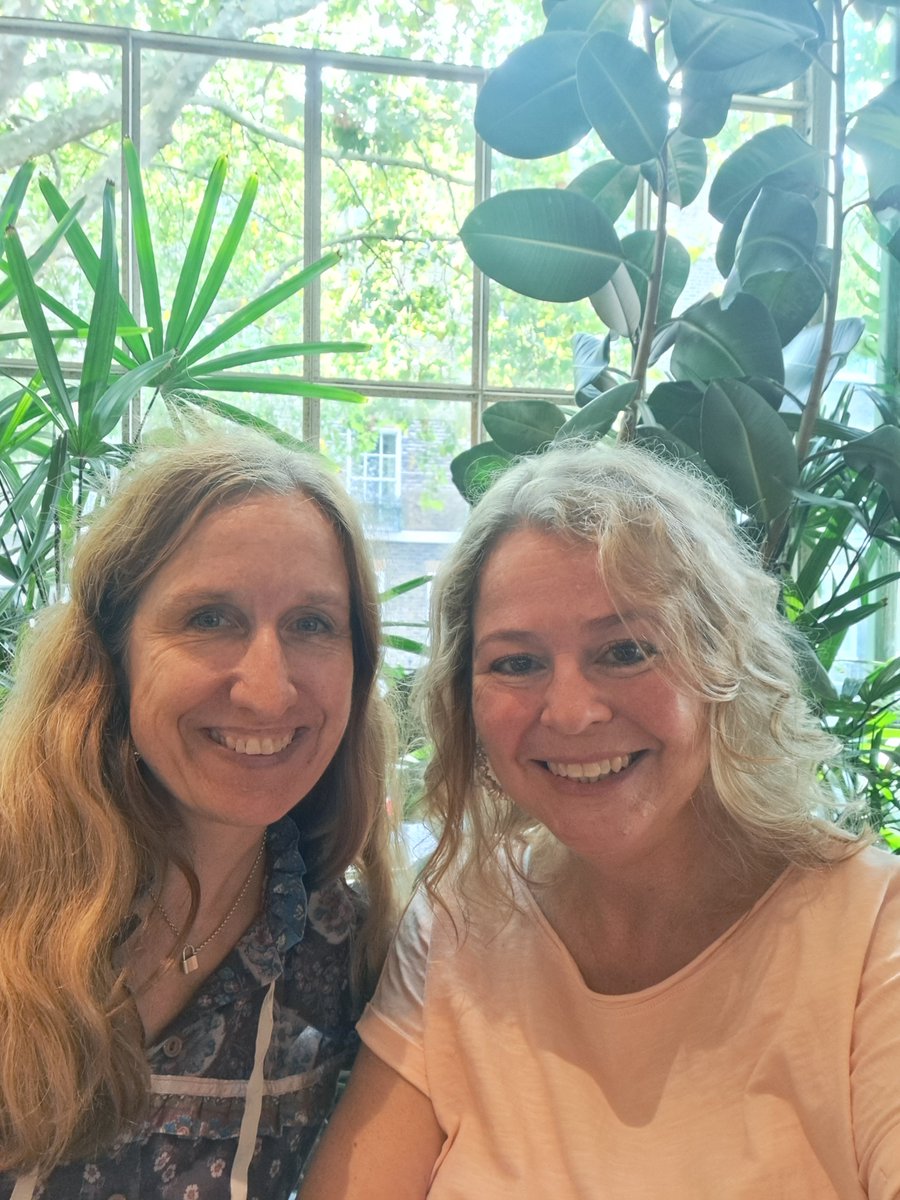 AuthorTracyRees's tweet photo. A most enjoyable lunch today with lovely @LindaWilgus1 and a long overdue catchup. We went to Bloomsbury for a suitably literary, leafy setting. Good to talk books, publishing, life and love #authorlife #books #friends #publishing https://t.co/ilEZVztWqO