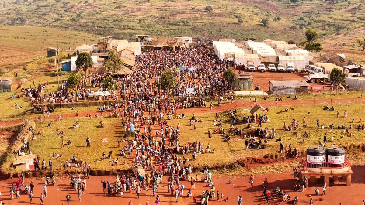 MarcusLoika's tweet photo. #Ituri : Au moins 14 déplacés tués par des miliciens #Codeco à #Djugu depuis le dimanche. Plus de 5.000 autres en majorité des femmes et des enfants se sont réfugiés aux bases de la #Monusco de #Rhoe et de #Gina craignants pour leur sécurité. La circulation sur la #RN27 a été brièvement perturbé suite à la mobilisation des combattants de la Codeco à #Pimbo et environs.