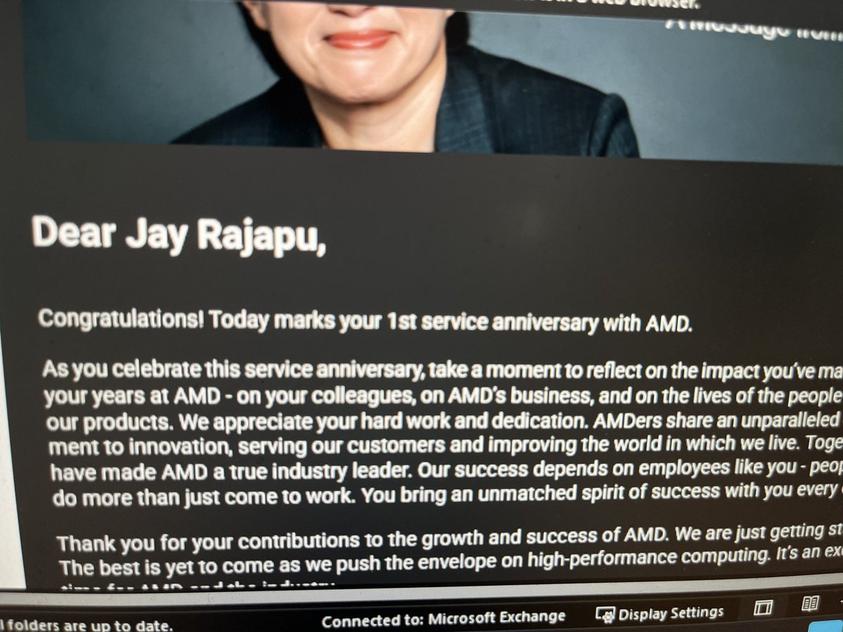 rootc_jc's tweet photo. one year at @AMD https://t.co/ghsC3bSGO3