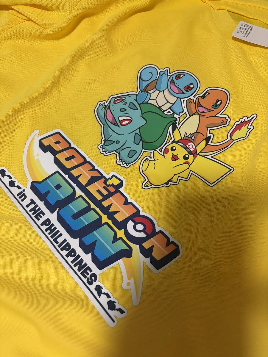 deetabs19's tweet photo. Trade my Pokémon run shirt:
Have:  XXL
Want: XL
Loc: Fairview/Cubao https://t.co/pvIregp7cZ
