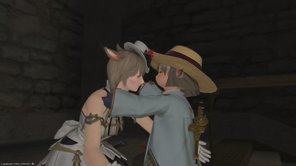 futafuta_ff's tweet photo. フレンドさんにハグをお願いしてみた(ꕤ˶・ᴗ・˶)

ずっと空振りしてて「おかしいなぁ」と何度もやり直して … ✨成功✨

でも…巨人がララさんを食べるとこ…みたいなコワいSSになっちゃったよ:(꒪꒫꒪):

そして調理師デビューしました.ᐟ
調理師も楽しそうです- ̗̀🙌  ̖́-

#FF14　#FF14初心者 https://t.co/xfmvMHGTMt