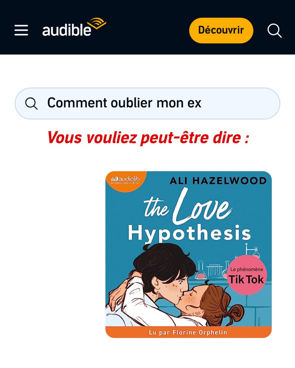 AudibleFr's tweet photo. Le phénomène de BookTok et de GoodReads et best-seller du New York Times est maintenant au cinéma... Mais les vrai·es savent qu'il est disponible sur Audible depuis 3 ans 😇

À écouter dès maintenant ici : https://t.co/AazDZLh1DL 🎧 https://t.co/eKWTMbwL79