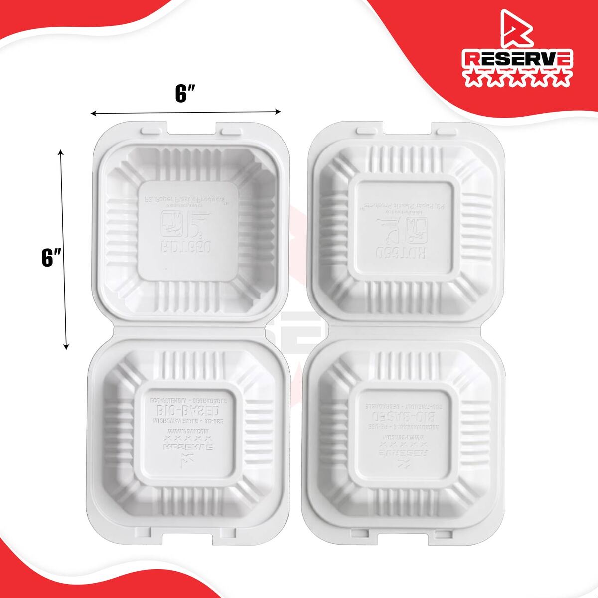 plasticpro3's tweet photo. Reserve 6x6x2 White Degradable PP Trays — case-ready for BVI kitchens.

Available now — https://t.co/KX6vc0RJr3
Call/WhatsApp: +1 284 442 3331 | +1 284 542 3331
P3 Paper Plastic Products — Great Products. Better Service.
#Reserve #P3VI https://t.co/7f1Nx6lF2W