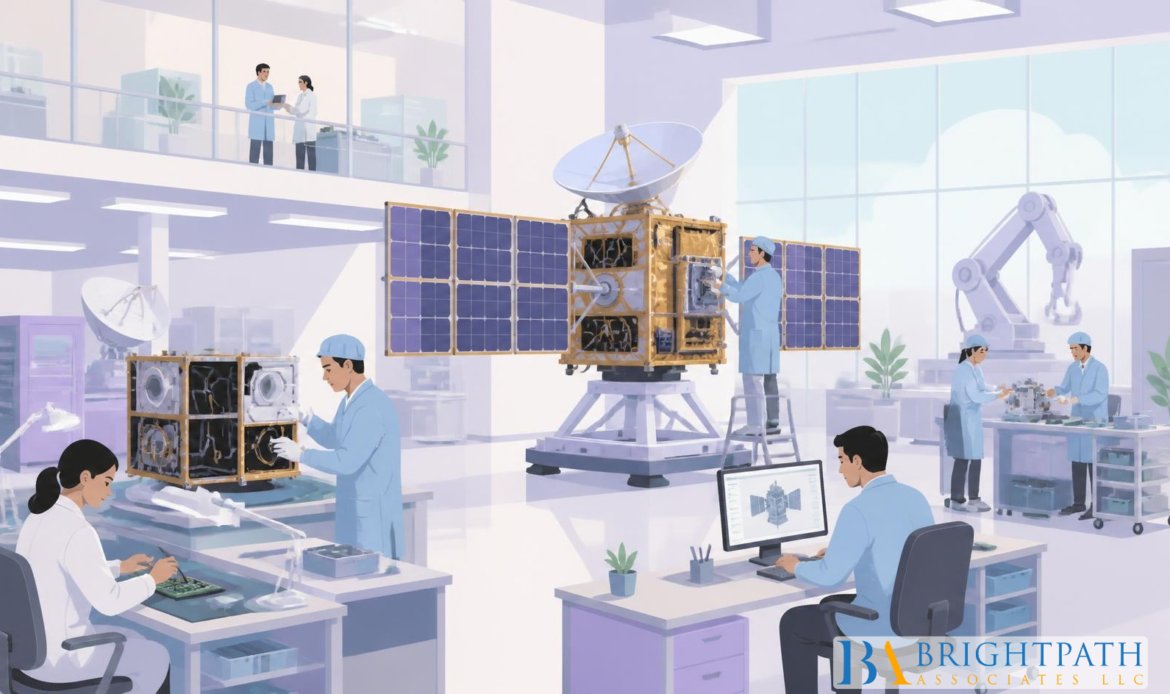 BrightPath3's tweet photo. Sovereign Satellite Manufacturing: Opportunities for Independent SMEs

The #SatelliteIndustry is undergoing a significant transformation among governments, commercial organizations, and research institutions.

Read More:
https://t.co/jB3JbMUK9D https://t.co/gWwRpw1lEz