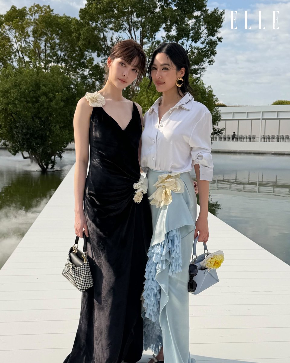 LinglingMyanmar's tweet photo. Lingling Kwong makes the whole show moment feel very personal, because she makes it feel so personal honestly 🌈

LINGORM BA DIOR AT PFW
#DiorSummer27xLingOrm
#LinglingKwong #DiorSummer27 #PFW
@linglingsirilak @Dior https://t.co/tgzKrRzIDz