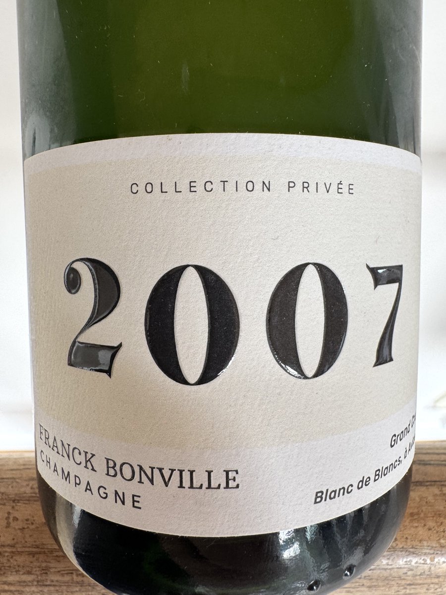 Champagne__Club's tweet photo. https://t.co/d9LFG1gxH0
Champagne Franck Bonville Collection Privée Millésime Extra Brut 2007

Please find tasting notes and info on https://t.co/d9LFG1gxH0 or the app Champagne Club. https://t.co/XEqdTxPkLB