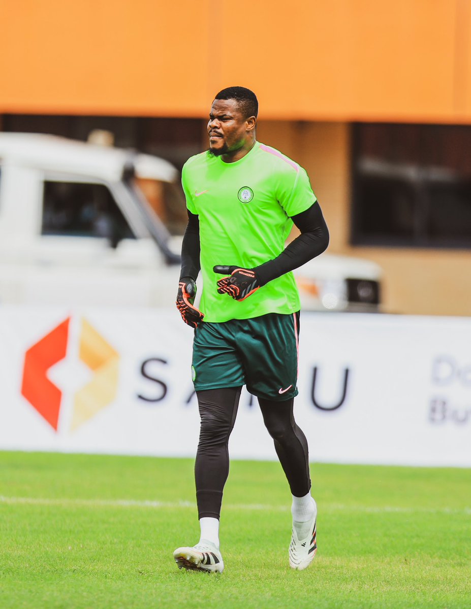 NGSuperEagles's tweet photo. ⁠ Warm ups done, kick off imminent. https://t.co/dgDX733hBI