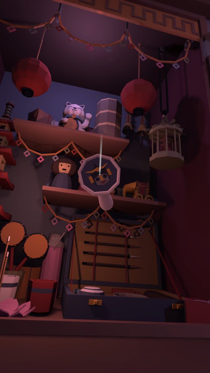 PaleozoicGames's tweet photo. ✨ Far East Area update is live!✨
🔍 Scavenger hunt: find tokens, win trophies
🤖 Cleaning robot: activate it to tidy up your messes
🌙 Sweet Dreams: the park's first dark ride is open
#VR #IndieGame #IndieDev #CozyGame #DarkRide
https://t.co/7to21fx6As https://t.co/CfGiGqXX5N